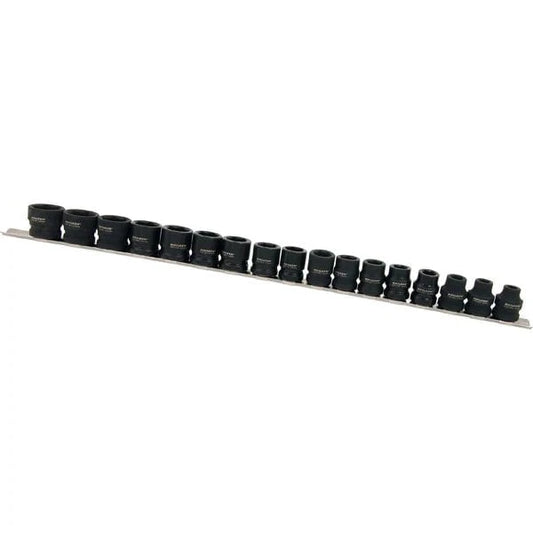 CT6682 - 17pc Low Profile Impact Socket Set 1/2inch Dr 8-24mm