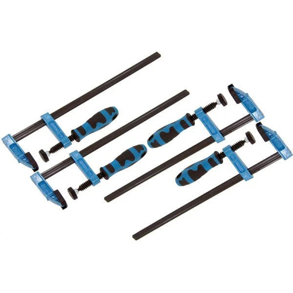 CT6803 - 4pc F-Clamp Set Size: 300 x 50mm