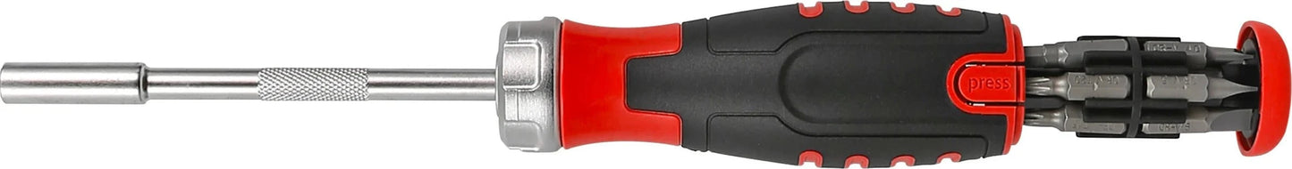 CT6807 - 12-IN-1 Ratchet Screwdriver Set