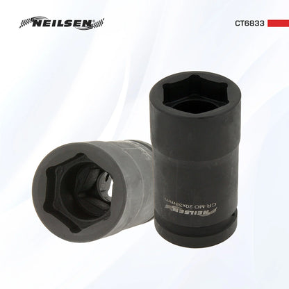 CT6833 - Budd Wheel Nut Socket Set 1 Inch Dr 20mm x 38mm