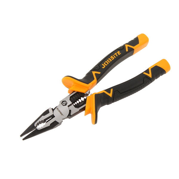 CT6845 - Multifunctional Long Needle Nose Plier Wire Stripper / Crimper / Cutter 225mm