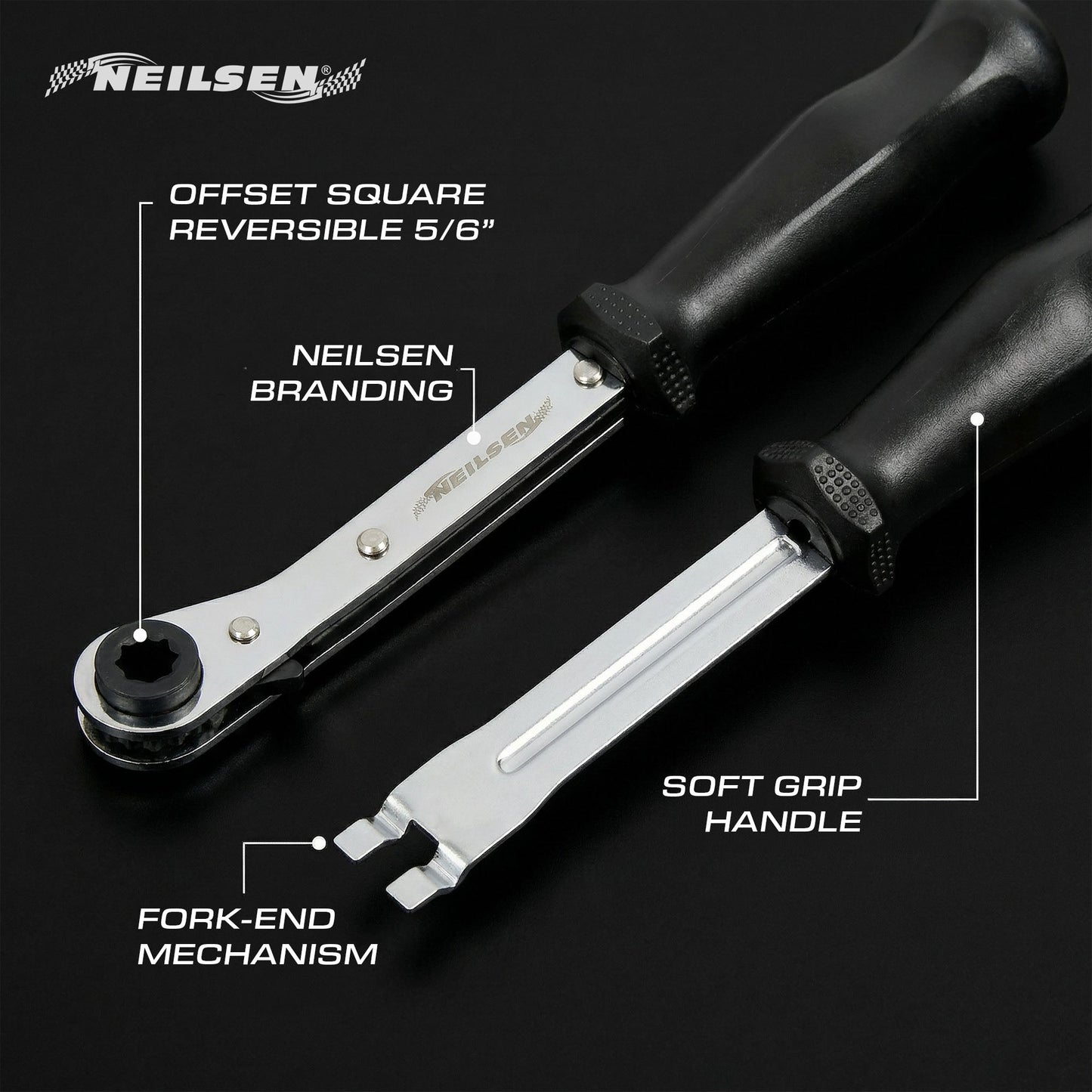 CT6847 - Truck Air Brake Adjusting Wrench Set