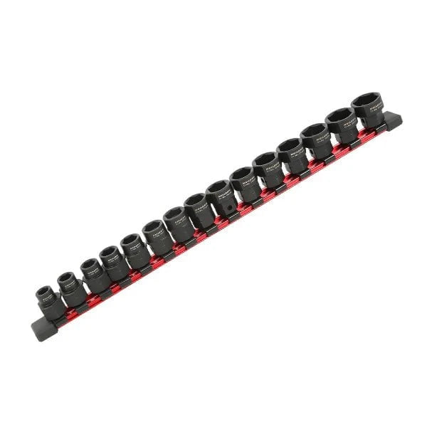 CT6857 - 15pc 1/2'' Dr Extra Stubby Hex Shanked Impact Socket Set