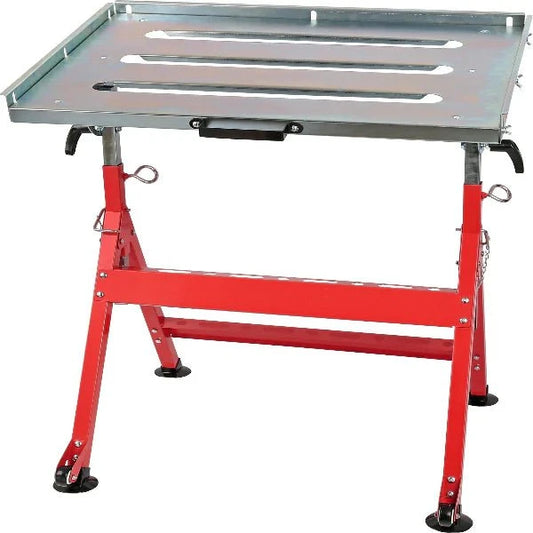 CT6895 - Adjustable Welding Table with Wheels 30''x20"