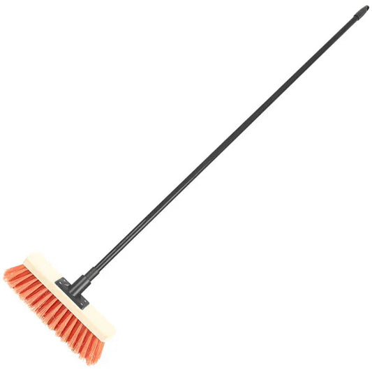 CT6906 - Soft Bristle Broom & Screw Fit Metal Handle - 300mm