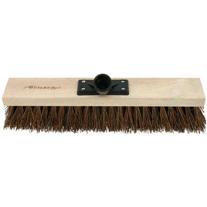 CT6908 - Stiff Broom With Natural Bassine Hard Bristle - 380mm