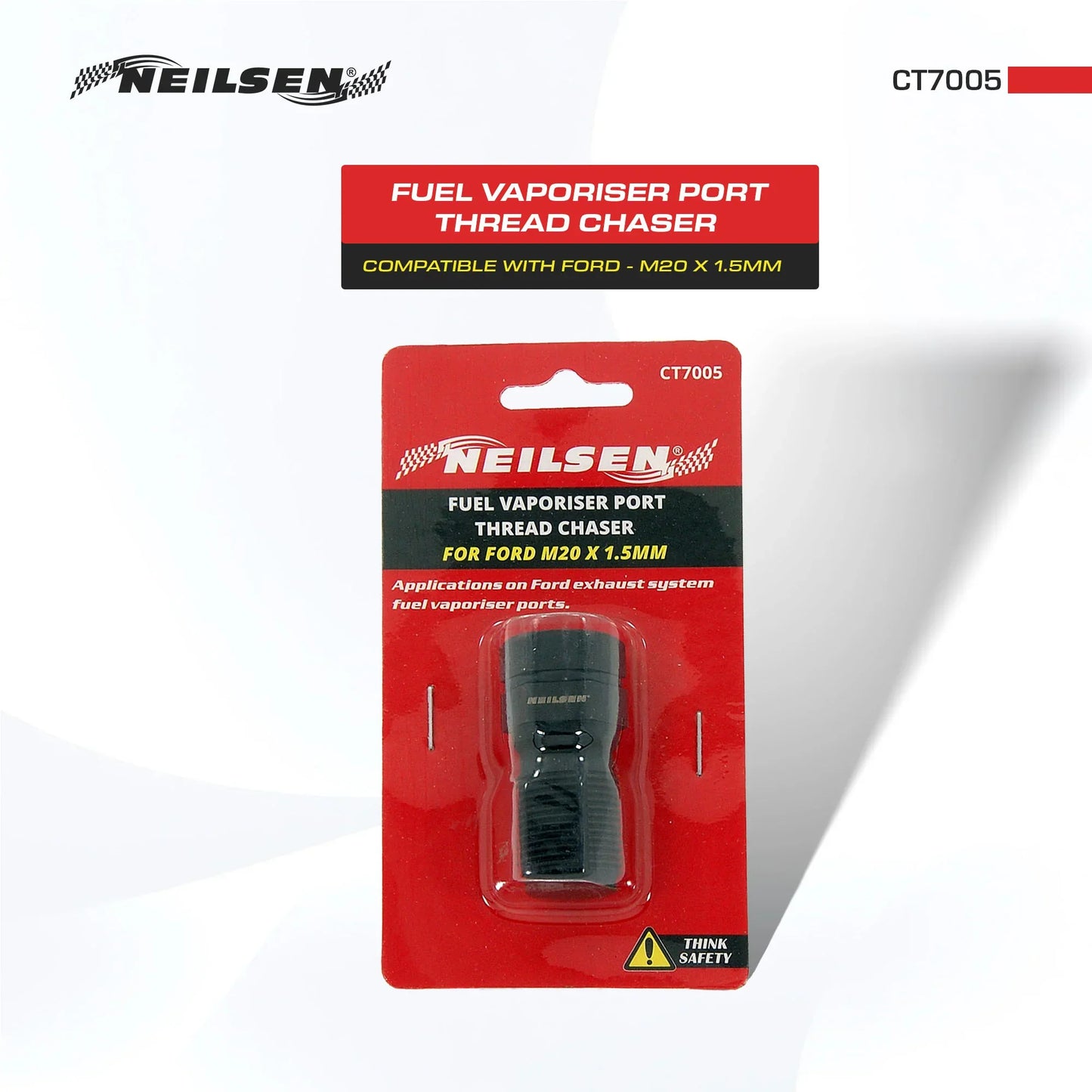 CT7005 - Fuel Vaporiser Port Thread Chaser for Ford M20 x 1.5mm