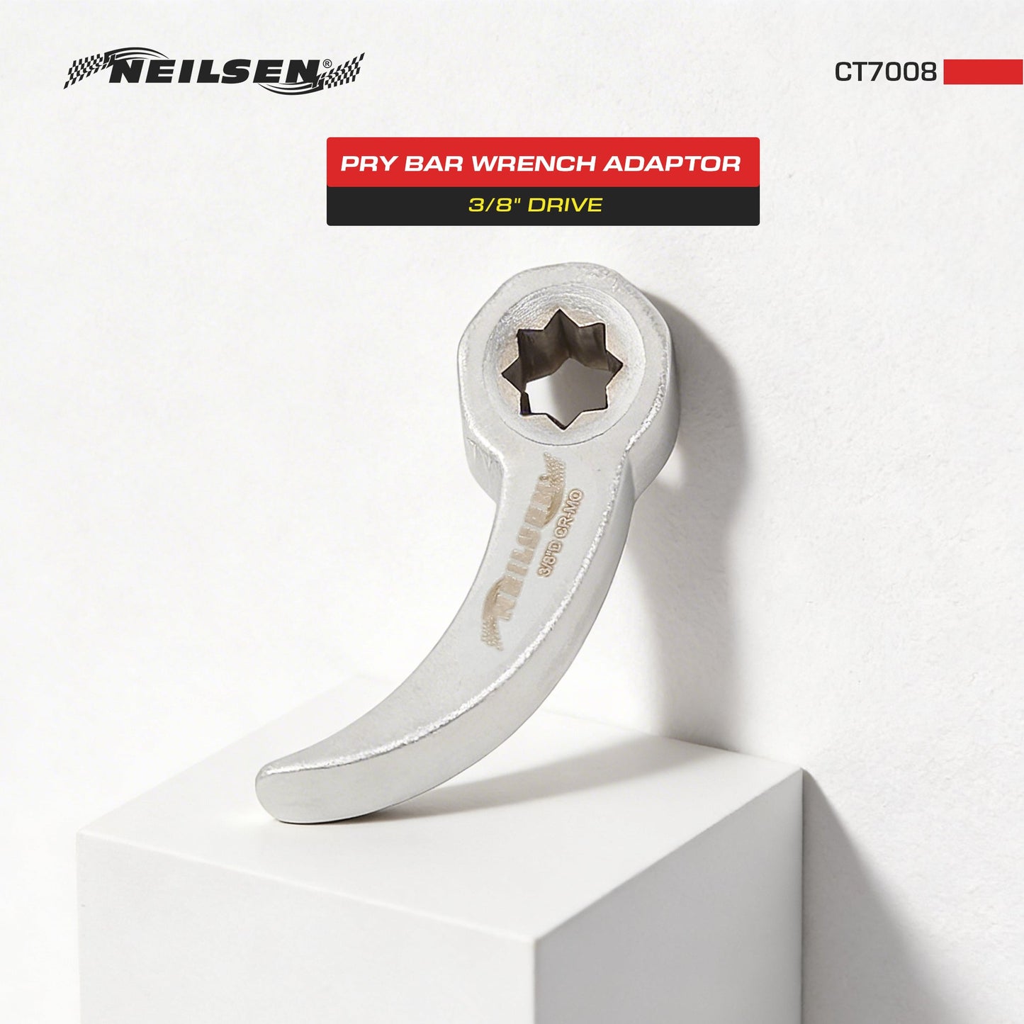 CT7008 - Pry Bar Wrench Adaptor 3/8"Drive