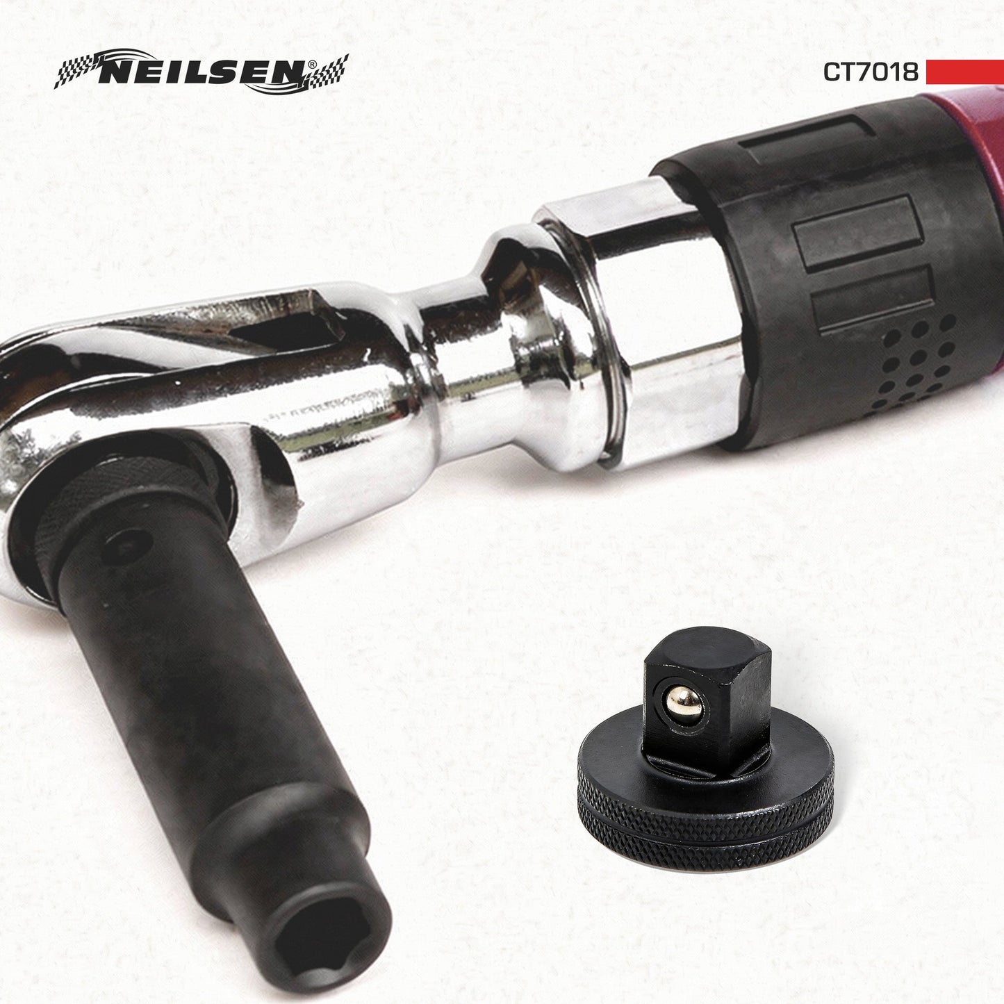CT7018 -  Low Profile Impact Socket Adaptor 3/8 Inch Dr F & 1/2 Inch Dr M