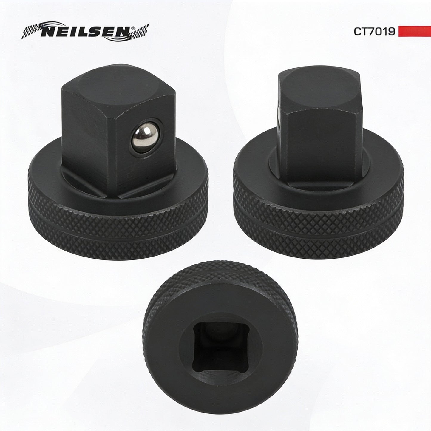 CT7019 - Low Profile Impact Socket Adaptor 1/2Inch Dr F & 3/4 Inch Dr M