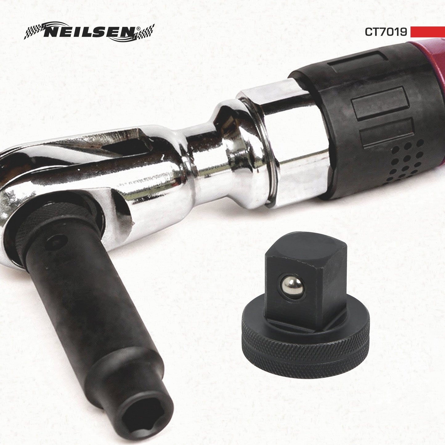 CT7019 - Low Profile Impact Socket Adaptor 1/2Inch Dr F & 3/4 Inch Dr M