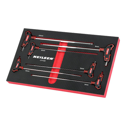 CT7125 - 6pc Extra Long T Handle Hex Key Set