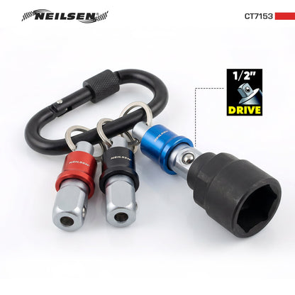 CT7153 - 1/2 Inch Socket Holder With Heavy Duty Carabiner