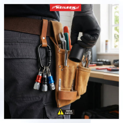 CT7153 - 1/2 Inch Socket Holder With Heavy Duty Carabiner