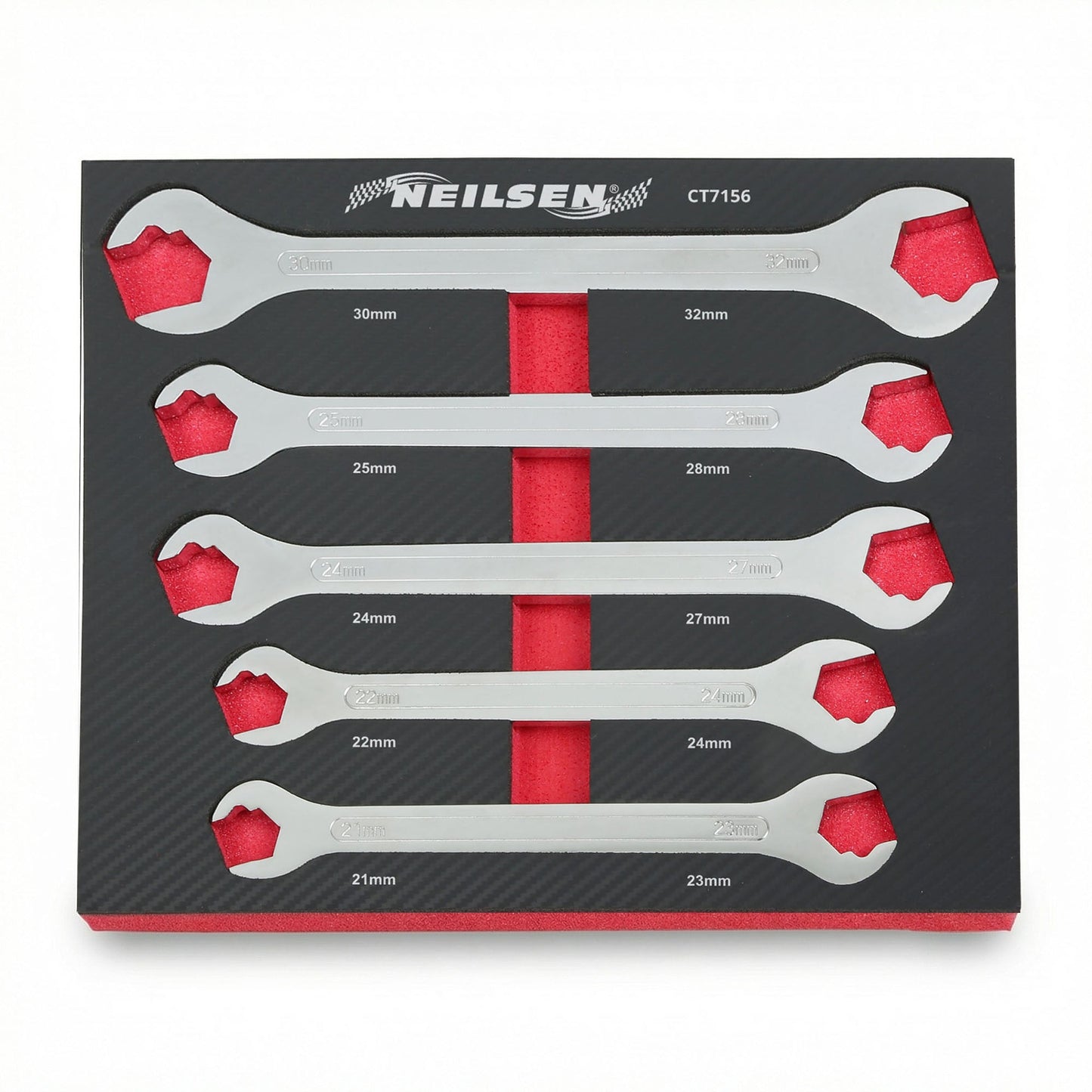 CT7156 - 5pc Ultra Thin Spanner Set 21-32mm