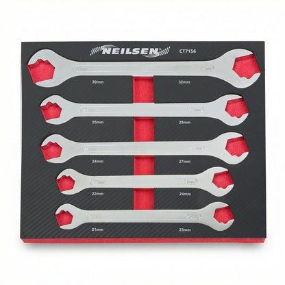 CT7156 - 5pc Ultra Thin Spanner Set 21-32mm