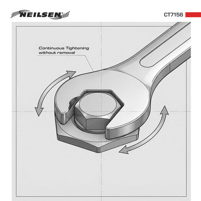 CT7156 - 5pc Ultra Thin Spanner Set 21-32mm