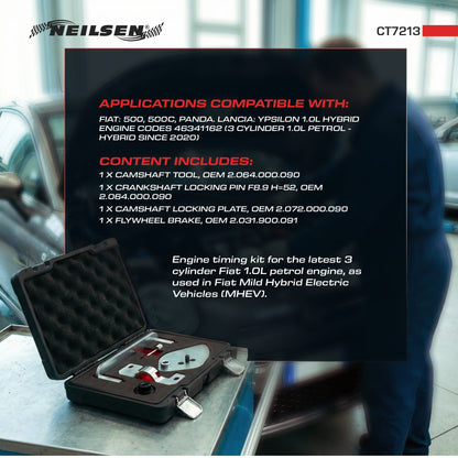 CT7213 - Timing Tool Set Fiat 1.0L E Hybrid Fiat Firefly
