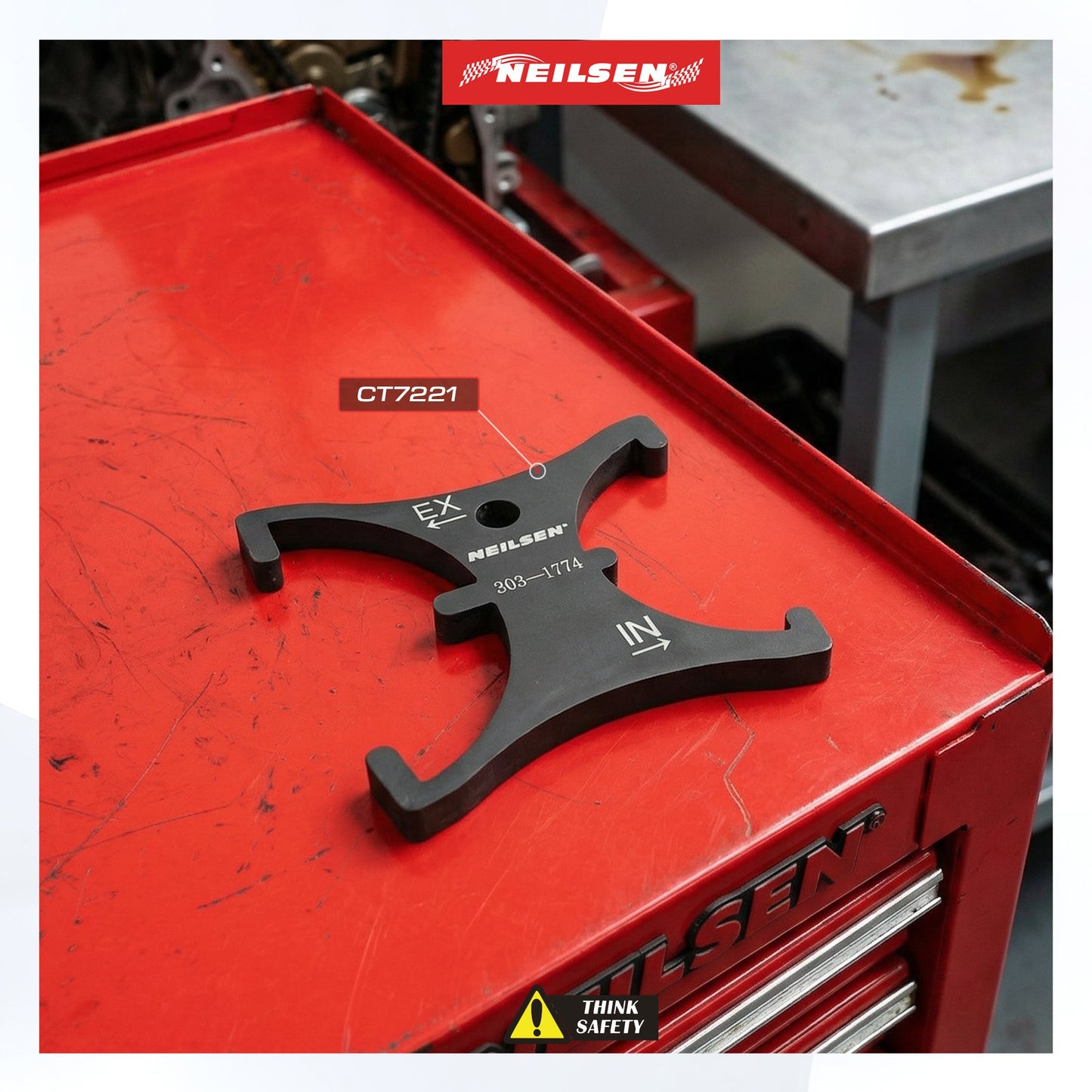 CT7221 - Variable Camshaft Sprocket Locking Tool - Ford 1.5L Sigma 14