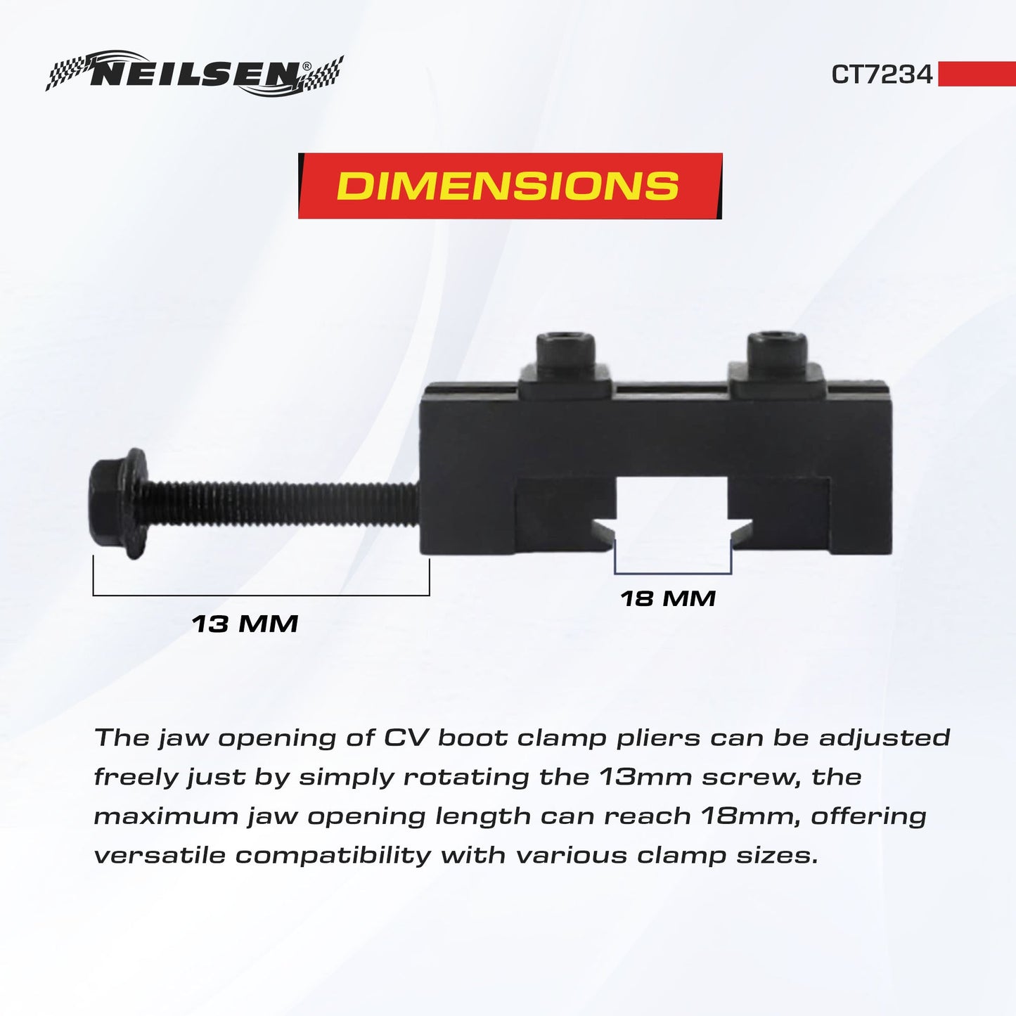 CT7234 - CV Boot Clamp Tool For Toyota / Lexus