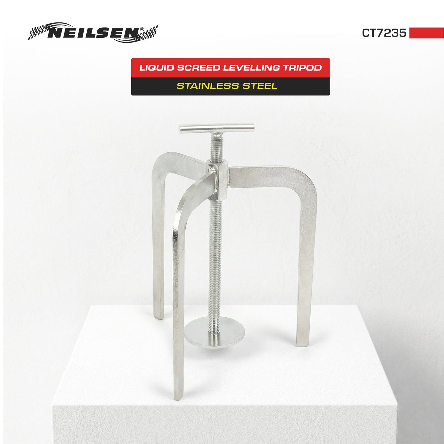CT7235 - Liquid Screed Levelling Tripod - Stainless Steel