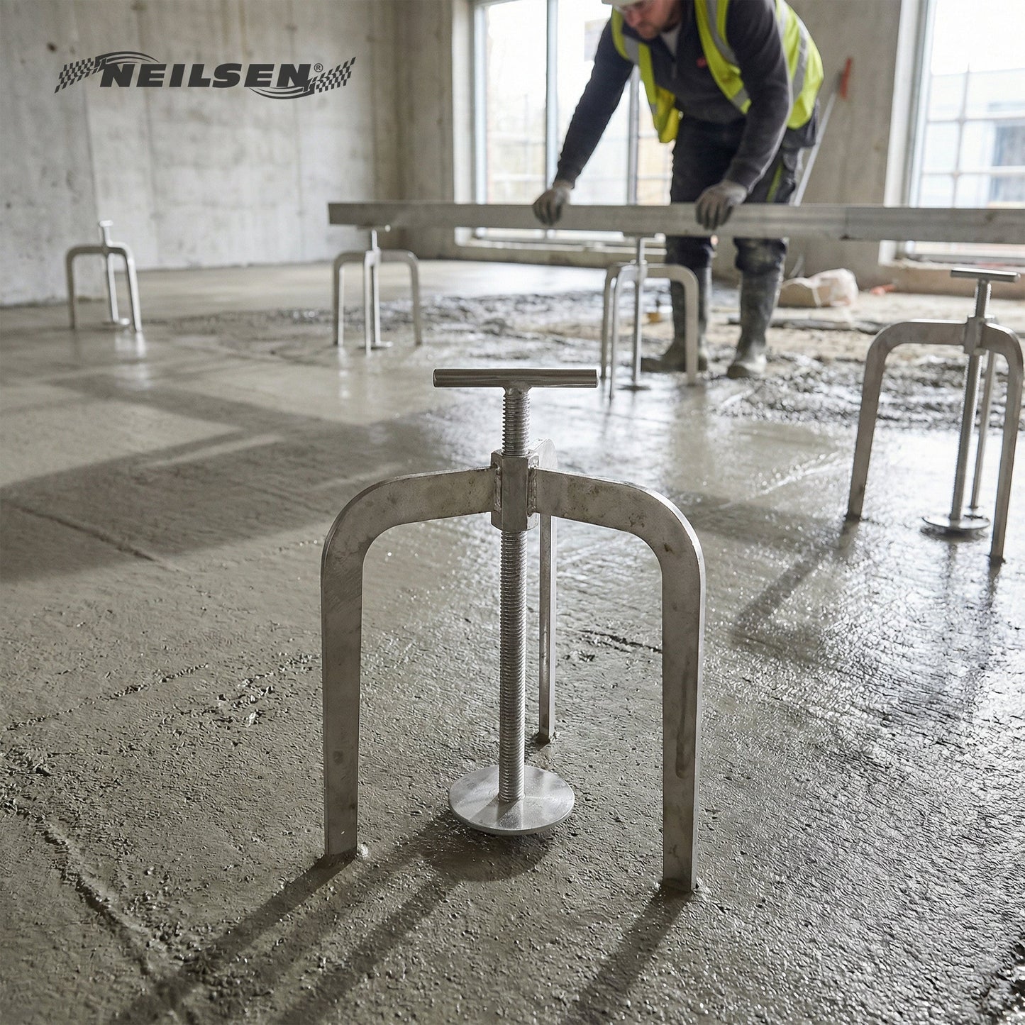 CT7235 - Liquid Screed Levelling Tripod - Stainless Steel