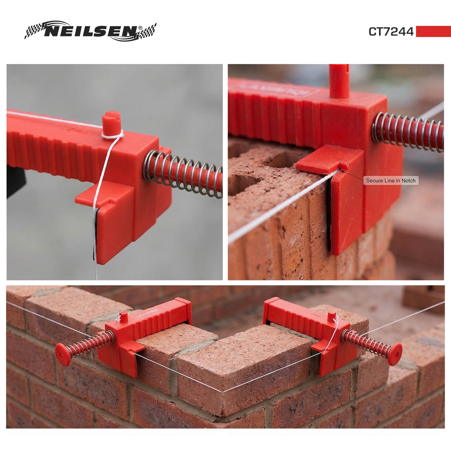 CT7244 - 2pc Brick Line Runner 9-12cm 88-128MM