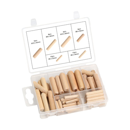CT7247 - 53pcs Wooden Dowel Assortment