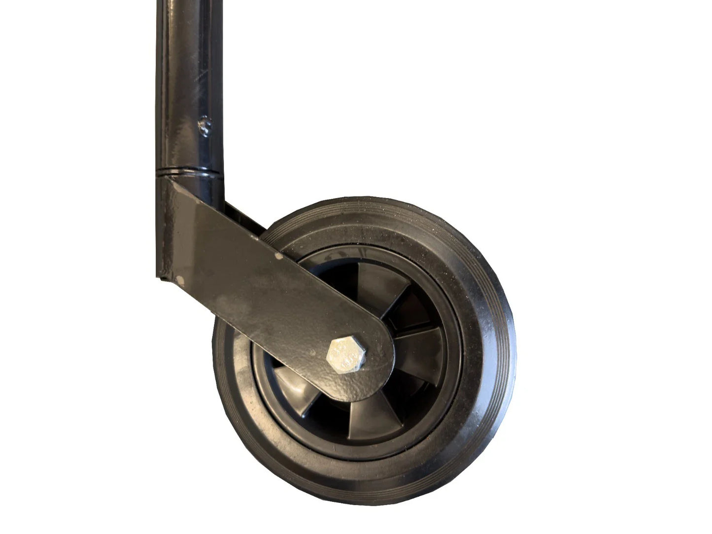 JOCKC2B - Jockey Wheel for Static Caravan & Mobile Holiday Home - 42mm Black Universal Fit