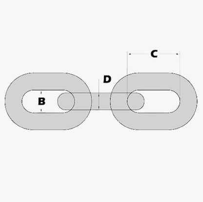 Grade 80 Short Link Chain