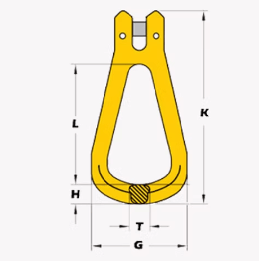 Grade 80 Clevis Egg Link