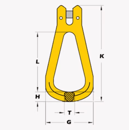 Grade 80 Clevis Egg Link