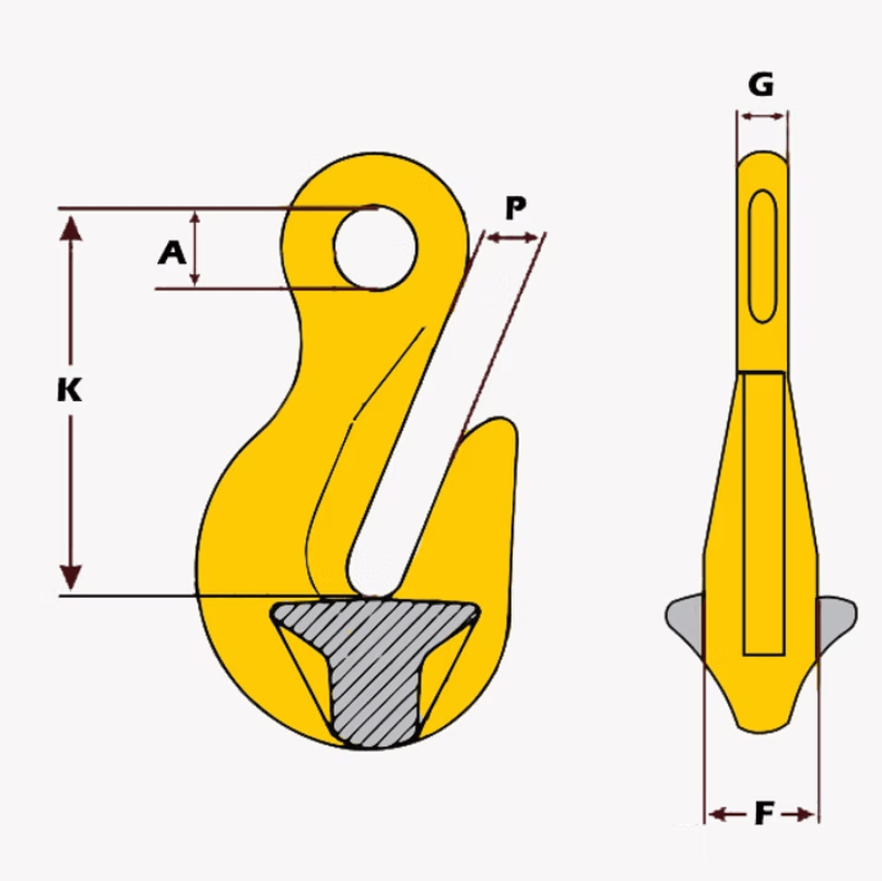 Grade 80 Eye Grab Hook