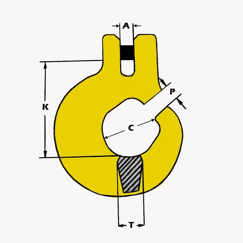 Grade 80 Clevis Choker Hook