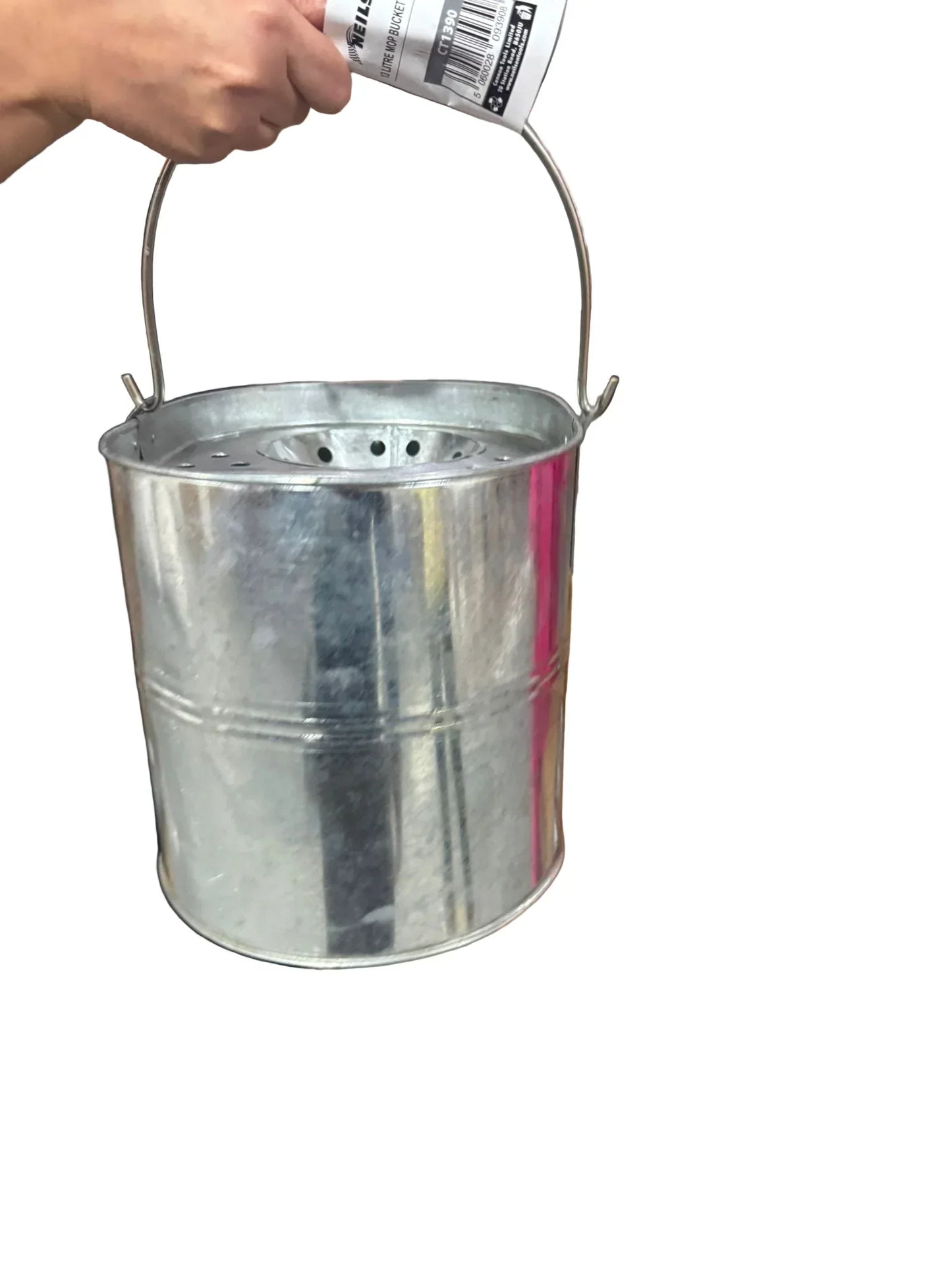 CT1390 - 13-litre Galvanised Mop Bucket