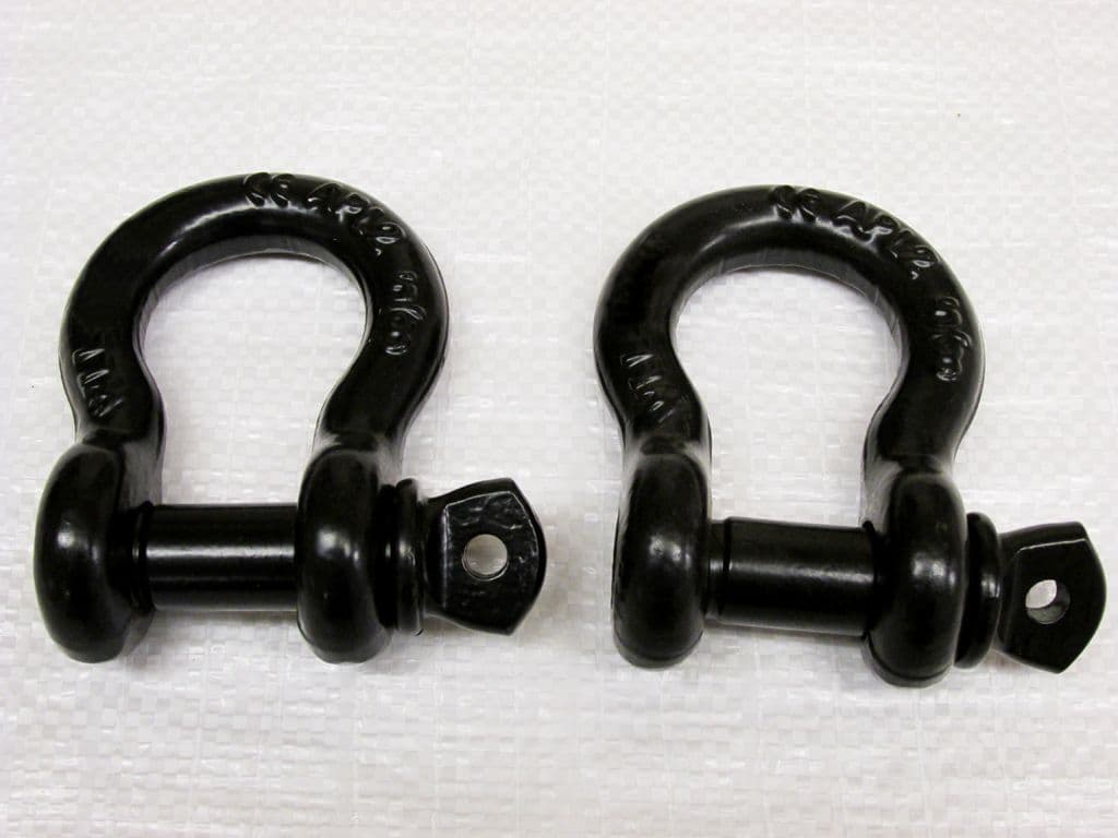 USSPB2 - Black Bow Shackle 2 Ton X2