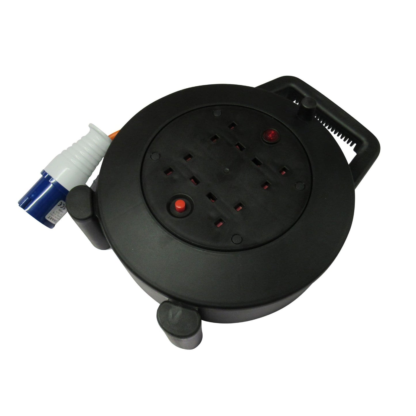 ZZNZHUL15R - Camping Electric Extension Reel 15M (4 Way Electric Hook Up Lead Caravan Campsite)