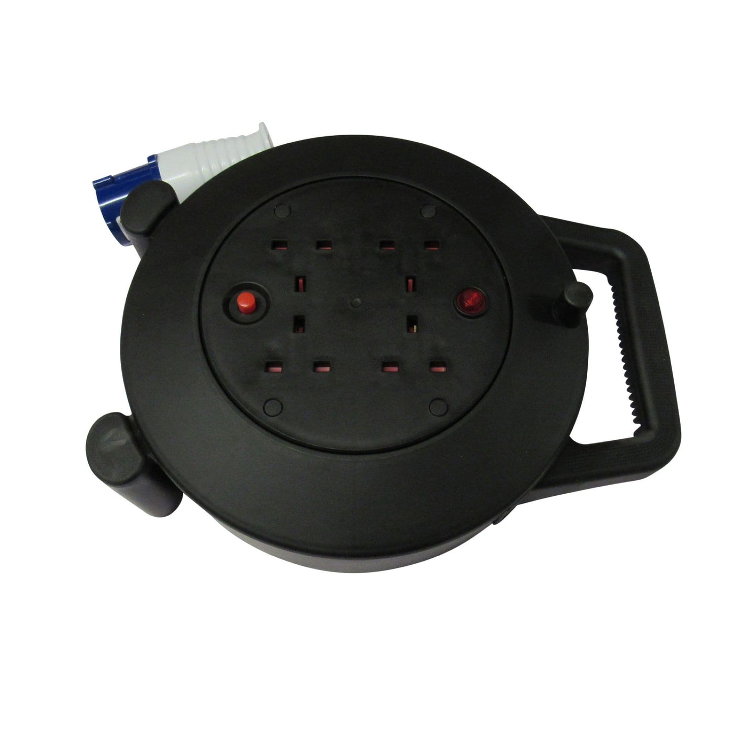 ZZNZHUL15R - Camping Electric Extension Reel 15M (4 Way Electric Hook Up Lead Caravan Campsite)