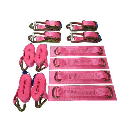 RLPACK50P4 - Car Transporter Wheel Strap Set 50MM