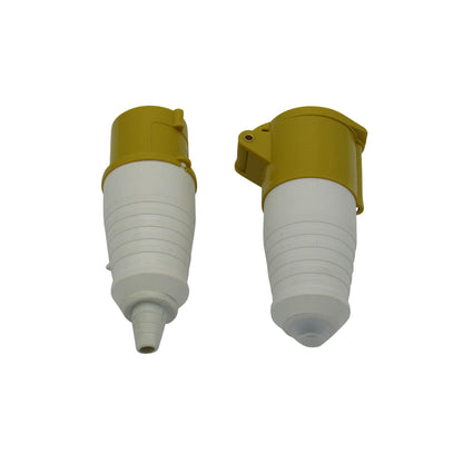Z110V16APS - Caravan Electric Hookup Plug Socket 110V 16A (Connector Campsite Adapter IP44 Waterproof)