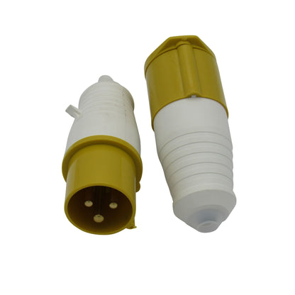 Z110V16APS - Caravan Electric Hookup Plug Socket 110V 16A (Connector Campsite Adapter IP44 Waterproof)