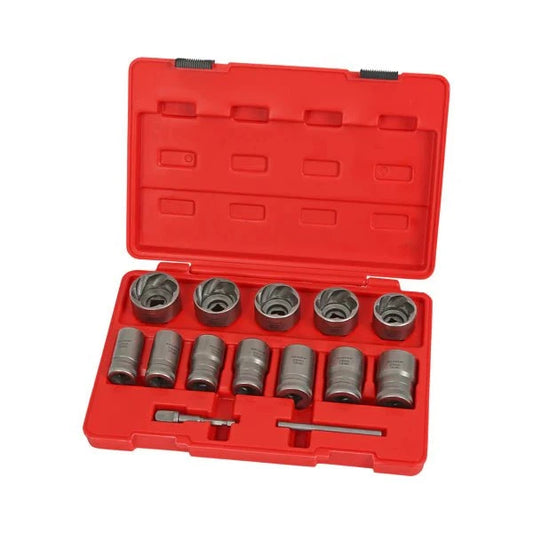 CT7001 - 14pcs Extra Large Twist Socket Removal Set 17-36mm