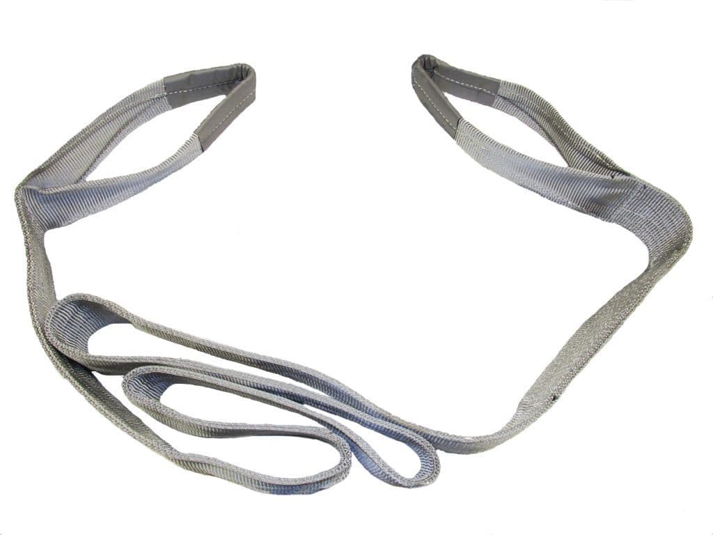 WS4T5 - 120MM GREY X 5 METRE WEB SLING WITH SEWN EYES X 4000KG