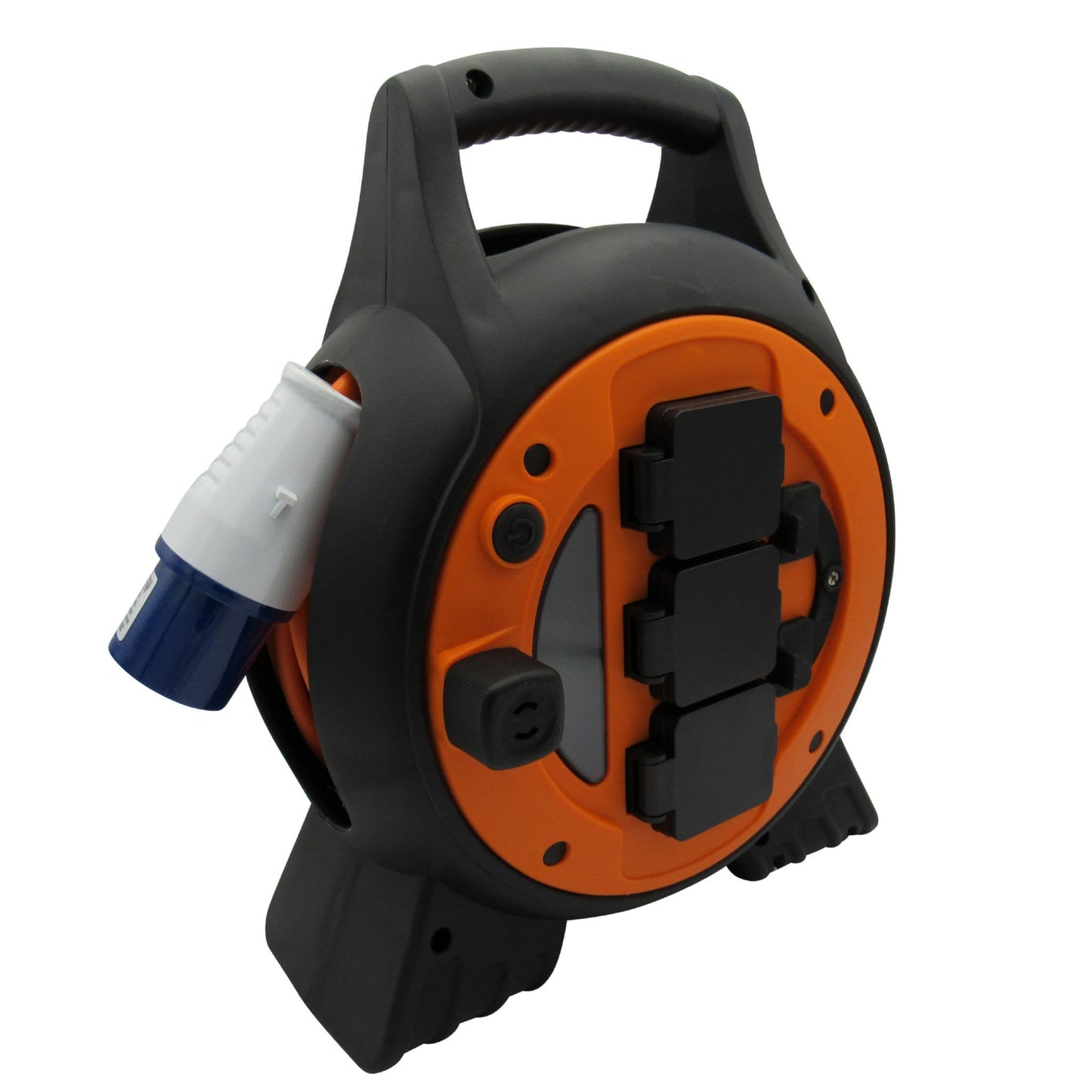 ZZNZRK - Electric Hook Up Roller Extension Lead 15M (Camping Mains Power Cable Reel Caravan Campsite)