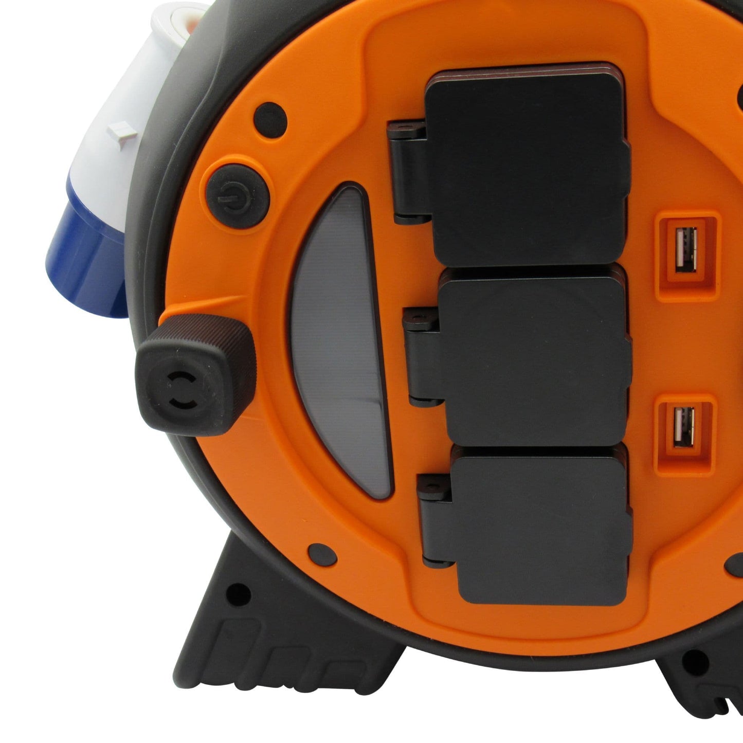 ZZNZRK - Electric Hook Up Roller Extension Lead 15M (Camping Mains Power Cable Reel Caravan Campsite)
