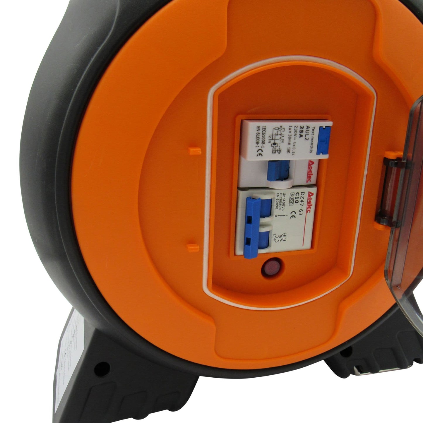 ZZNZRK - Electric Hook Up Roller Extension Lead 15M (Camping Mains Power Cable Reel Caravan Campsite)