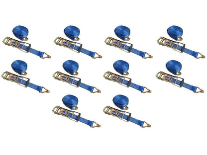 RLE505T15/10 - Ergo Ratchet Tie Down Straps 50MM 15M 5T X10