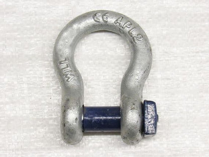 BPUSTBS6.5 - Galvanised Bow Shackle Square Head 6.5 Ton - My Store