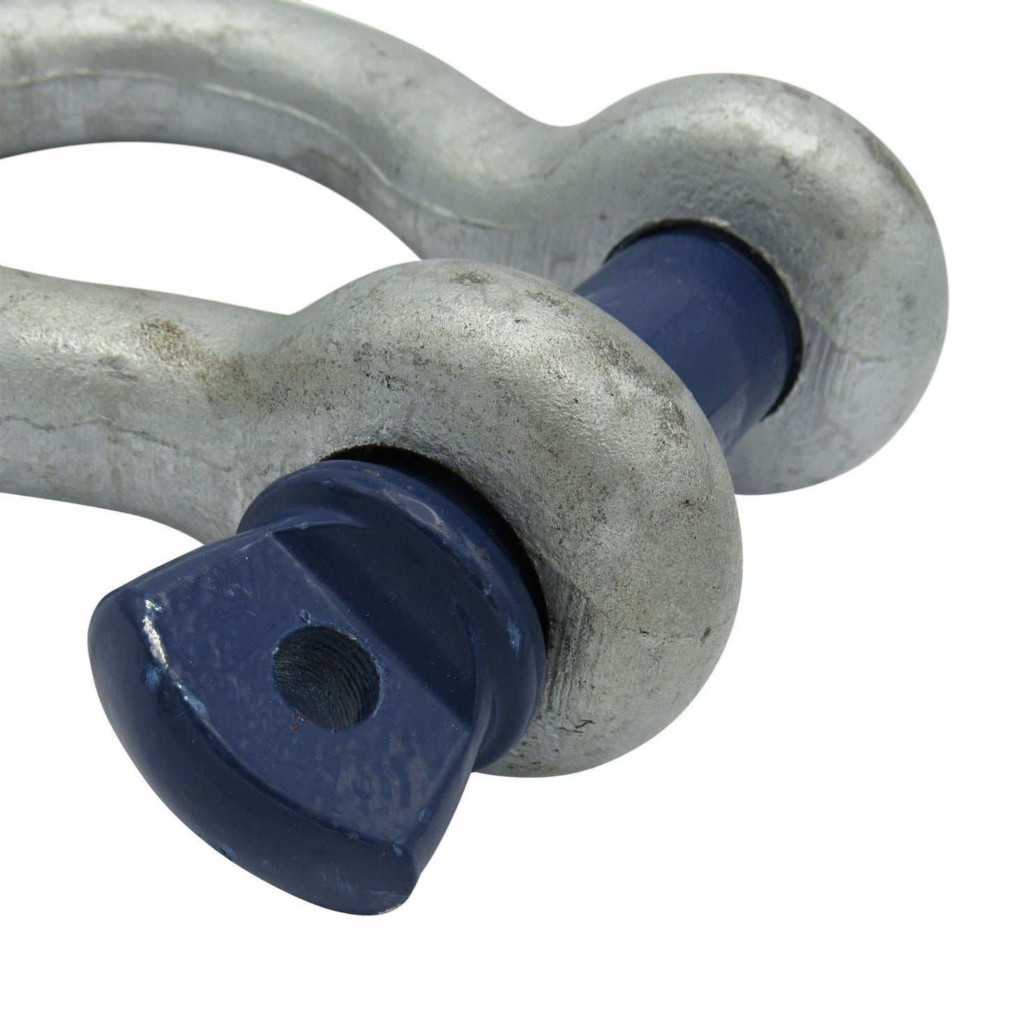 USSPB6.5 - Galvanised Lifting Bow Shackle Screw Pin 6.5 Ton