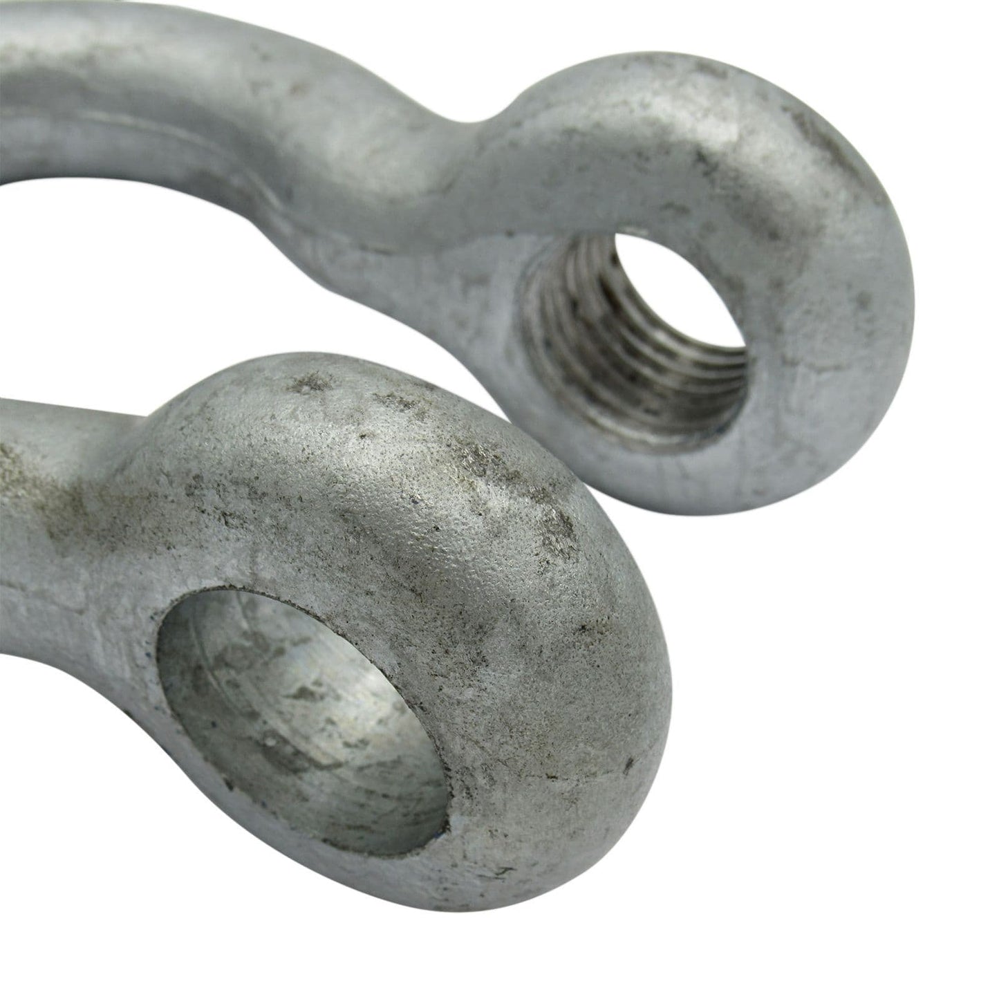 USSPB6.5 - Galvanised Lifting Bow Shackle Screw Pin 6.5 Ton